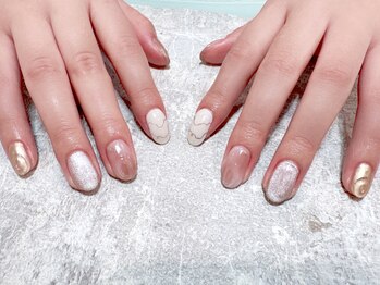 ネイルマジック 仙台一番町店(NAIL MAJIC)/落書きネイル×マグネット¥9900