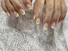 ザラボアングゥ(The Labo ungu)/レモンフレンチ☆パラジェル