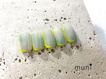 ムニネイル 心斎橋(muni NAIL)/定額60分アートコース/初回¥5900