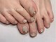リヤン ドゥ ネイル 布施店(lien do nail)の写真/【布施駅徒歩3分】足元のおしゃれも抜かりなく♪リーズナブル＆丁寧な施術で理想のフットネイルに☆