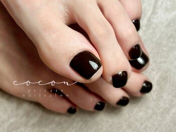 ココン(cocon)/フット◇ワンカラーでも素敵