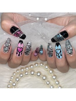 カメリア(Camelia)/Y2Kネイル