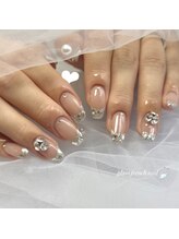 ネイルサロン ルーム(Room.)/ガラスフレンチネイル