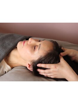 ヘッドスパで癒されたい