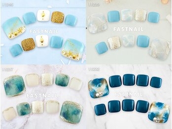 ファストネイル 広島駅前店(FAST NAIL)/フット定額 ¥6600 ◆ アート