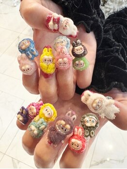 リールエム 高石店(Riru_M)の写真/◆今月限定◆とにかく早く可愛いネイル(4種類)¥4950/学割ワンカラーorラメグラ¥3850/クリスマスネイル¥9900