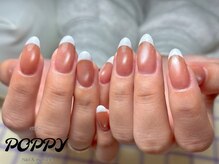 ポピー(POPPY)/ベースカラー有りフレンチ