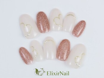 エリクサーネイル 長堀橋(Elixir Nail)/定額aシンプル/クーポン使用