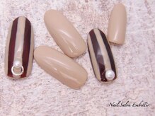 アンベリール 横浜店(Embellir)/(1487)ストライプネイル