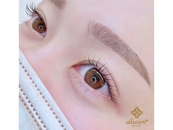 アリュージョン 橿原八木店(allusion)/眉毛/ダメージレスまつげパーマ