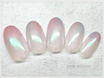 プチムトン 鶯谷店(petit mouton)/【オーロラネイル】