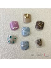 キャンアイドレッシー 藤枝店/フット　選べる1ポイントアート