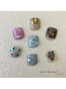 キャンアイドレッシー 藤枝店/フット　選べる1ポイントアート