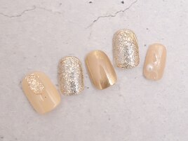 ぷっくりシンプルゴールド¥7980