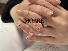 モアレネイル(moare' nail)/ハンド/持ち込み90分アート¥8000