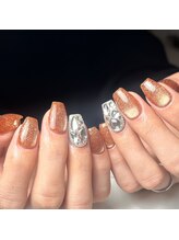 ネイルアトリエビー(nail atelier be’)/マグネット×埋め尽くし