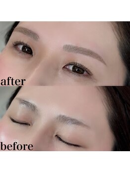 ギンザビューティー メメ(GINZA BEAUTY meme)の写真/美眉アイブロウスタイリングで好印象な目元へ♪マツエク、まつげパーマとのセットメニューも◎で魅力的に☆