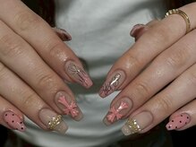 ネイルアヴァンス 京橋店(Nail AVANCE.)/ピンククロムネイル