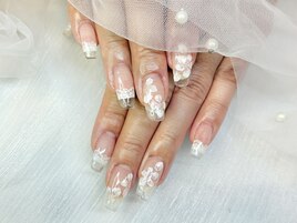 スカルプ クリア フラワー