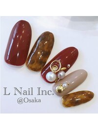ボルドーNail☆