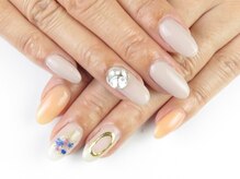 ティーエヌ 麻生店/ストーンデザイン☆押し花