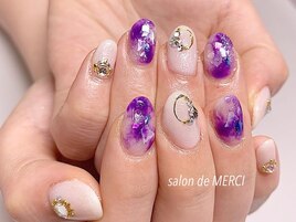 パープルタイダイ☆