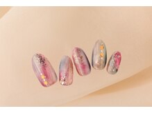 エムスラッシュ ネイル センター北店(M.SLASH)/マーブルネイル