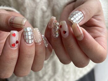 リノ 大阪本町店(lino)/ハートネイル【1.14.s】