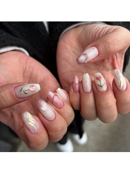 アイズニューヨークネイル(I's New York nail)/チューリップネイル