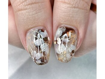 レロジェ(Re:Rosier)/カフェモカ×フラワーアート