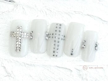 ネイルメゾン 池袋店(NAIL MAISON)/ピアスネイル￥9500