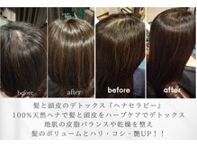 ユメスパ 銀座(YUMESPA)の雰囲気(頭皮や髪のお悩みにもアプローチ◎ヘナセラピーで極上白髪染め。)