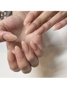 モアナ 光明池店(MOANA)/オフィスネイル/艶ワンカラー