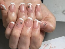 ワンホンネイル自爪10本デザイン