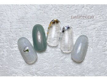 ネイルクローネ(nail crone)/丸ホロネイル