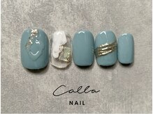 カラネイル 南森町店(calla nail)/ミラーアート