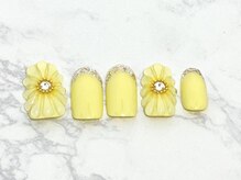 リー 柏駅前(re)/凸凹フラワーネイル