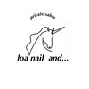 ロア ネイル アンド(loa nail and ...)ロゴ