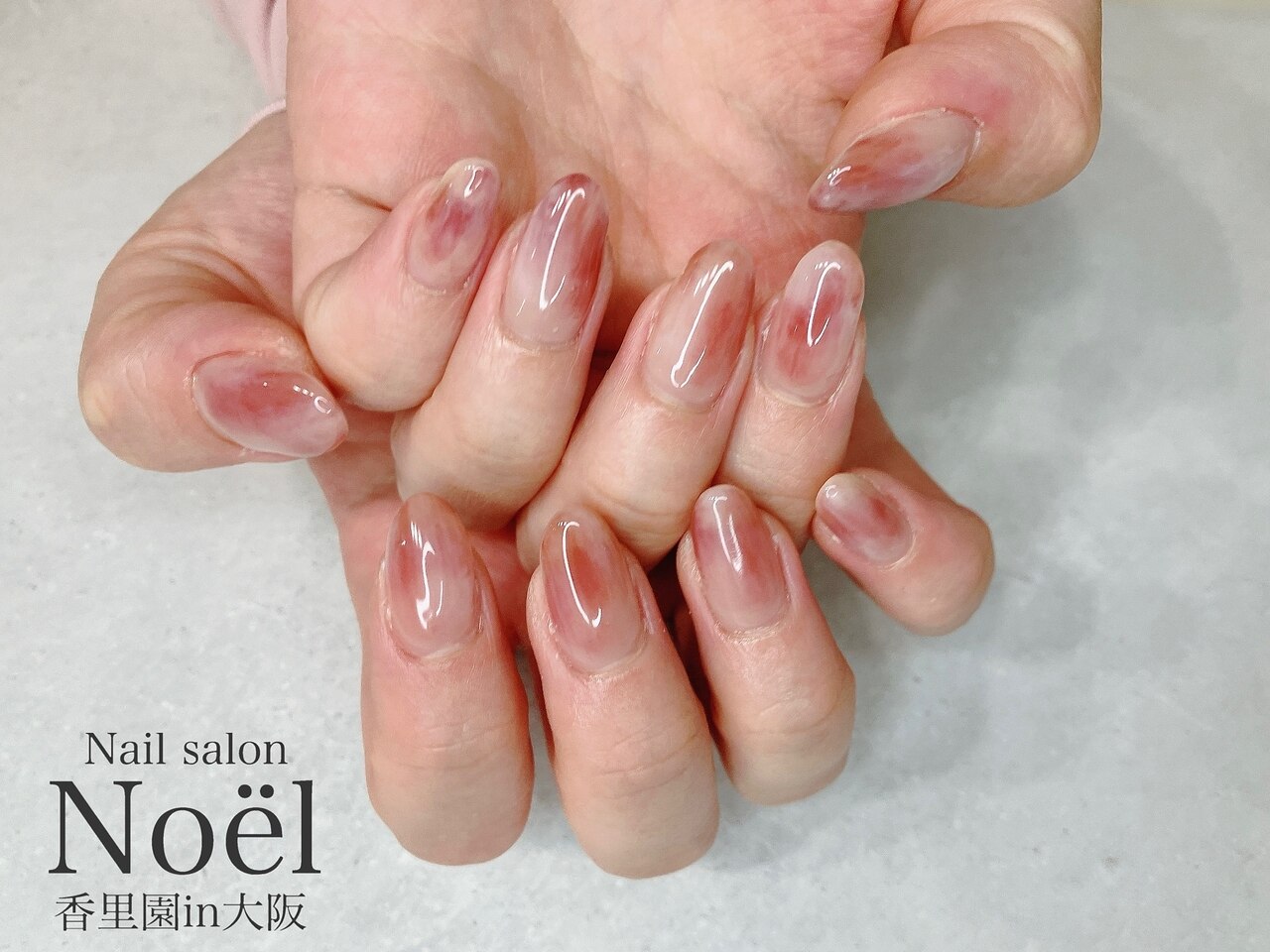 大理石　姿見　ベネチア風　ピンク石 天然大理石 フェンディ ピンク