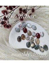 マルレ アイサロン 三軒茶屋(MARLE eyesalon)/11月　月替わりネイル