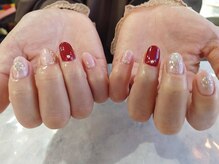 朱花 プルバイシュカ(fle by 朱花)/アートネイル