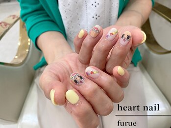 はあとねいる 古江店/はあとねいる限定ちいたんネイル