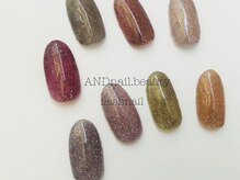 アンドネイル ビューティー(AND nail,beauty)/秋ネイル/フラッシュネイル