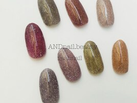 秋ネイル/フラッシュネイル