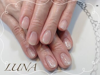 ネイルアンドまつ毛エクステ ルーナ 八王子店/☆シンプルオフィスネイル☆