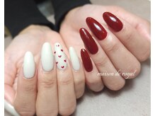 メゾンドロイヤル(Maison_de_ROYAL)/アシンメトリーネイル