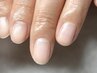 【オフのみ歓迎】でも爪は整えたい方のための丁寧ケア＆自爪リセットコース