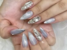 Silk by Bianca 大宮東口店【シルク バイ ビアンカ】/水色マグ×埋めつくし/9000