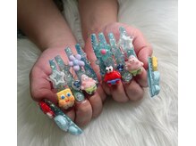 ビアンカ 沖縄南風原店(Bianca)/スカルプゴテゴテ夏ネイル♪