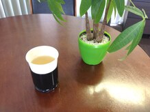 リラックスヘッド(RELAX HEAD)/施術後にはお茶のサービスも